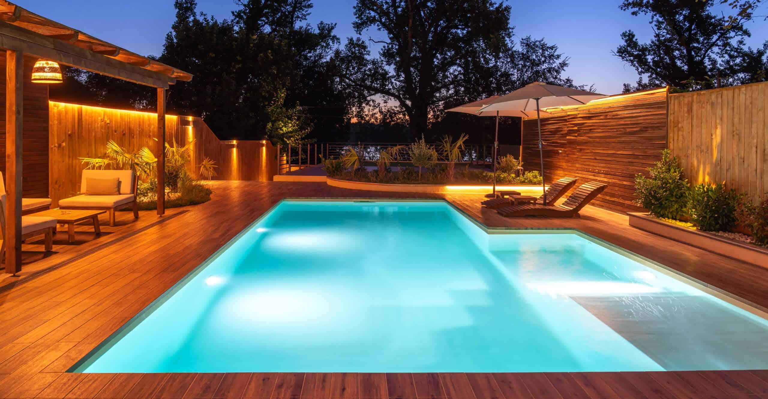 pool and patio lighting